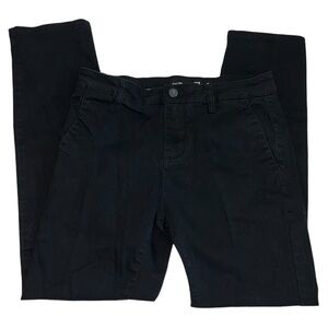 RSQ New York Chino Pants Size 30x30 Black Slim Straight Belt Loop Flat Front